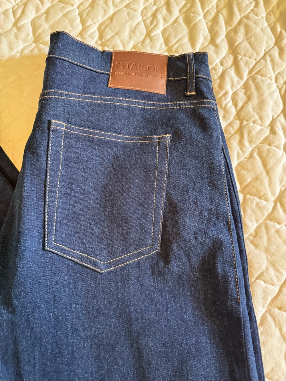 MTailor Dark Blue Jeans - 38 Waist